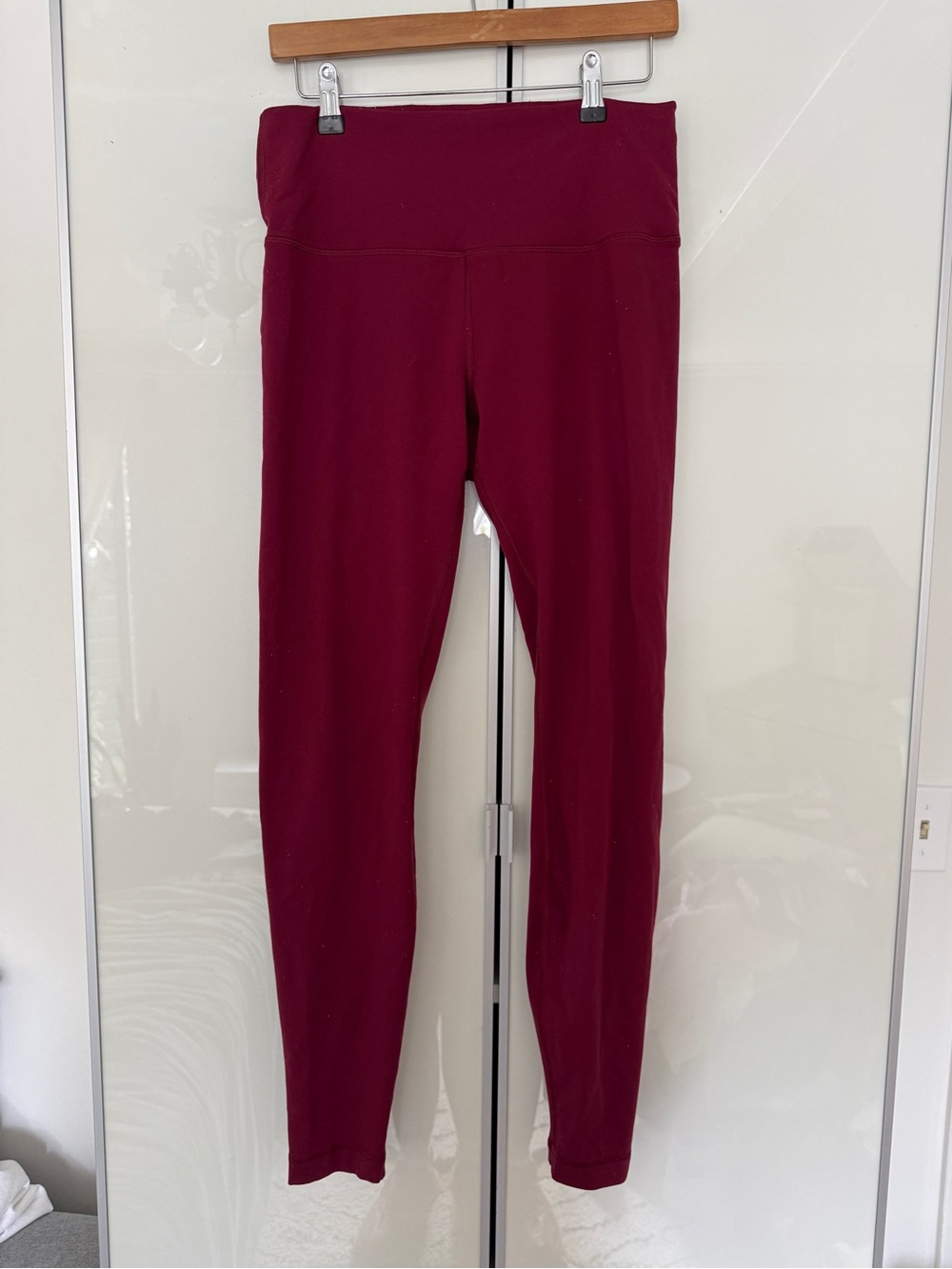 Maroon Lululemon Leggings